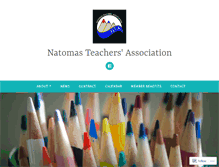 Tablet Screenshot of natomasteachers.org